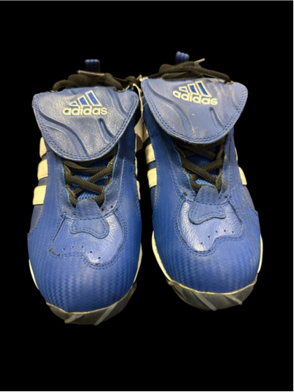 Men's Adidas Havoc Low Athletic Shoes Size 7 Blue White